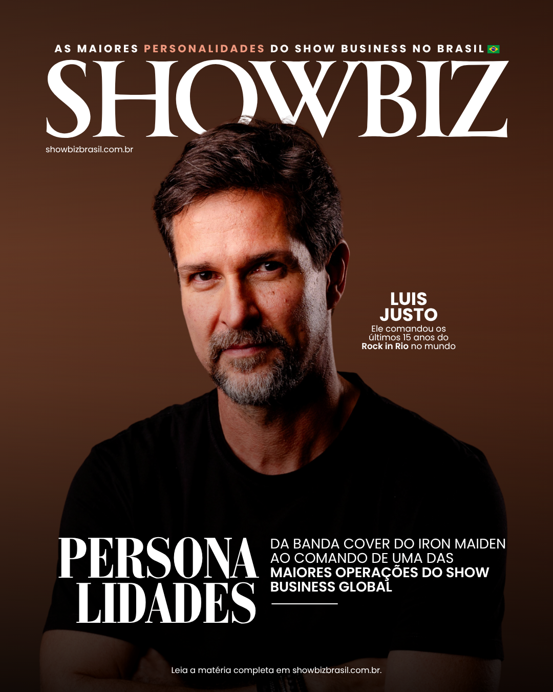 Luis Justo: da banda cover do Iron Maiden ao comando de uma das maiores operações do show business global