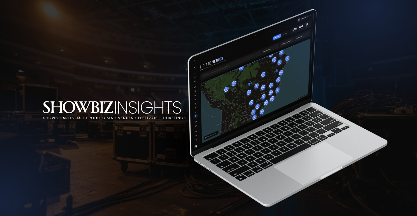 Showbiz lança plataforma de inteligência de dados para o mercado de música ao vivo no Brasil